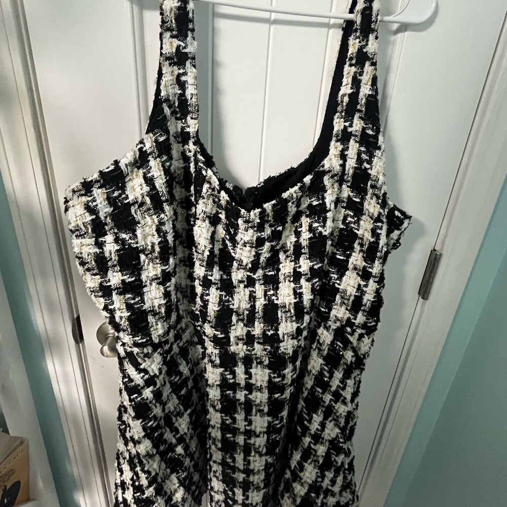 Eloquii Elegant Tweed Dress